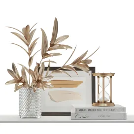 Decorative with hourglass